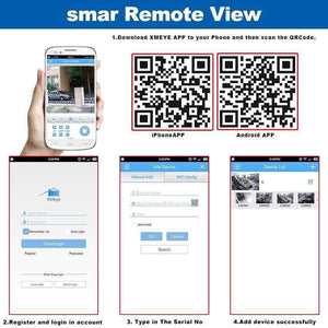 Planet Gates Smar система за домашна охранителна камера, аналогов самостоятелен комплект, 4-канален CCTV DVR NVR AHD 4 бр. 700TVL 24 инфрачервена LED вътрешна куполна камера