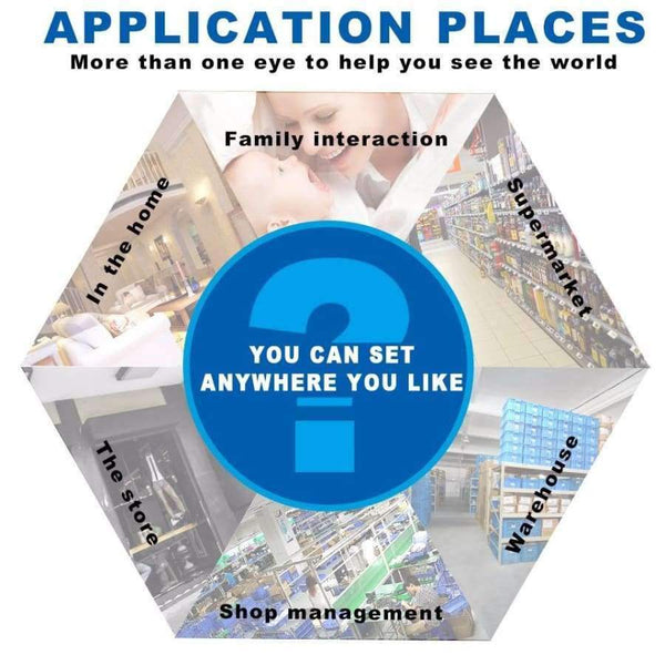 Planet Gates Smar система за домашна охранителна камера, аналогов самостоятелен комплект, 4-канален CCTV DVR NVR AHD 4 бр. 700TVL 24 инфрачервена LED вътрешна куполна камера