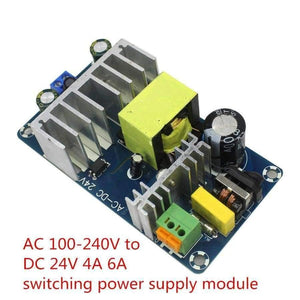 Planet Gates Smart Electronics AC 100-240V to DC 24V 4A 6A Switching Power Supply Module AC-DC