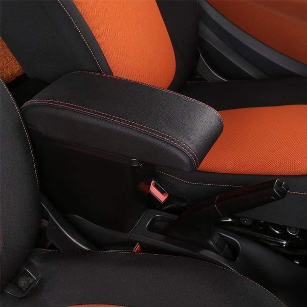 Planet Gates Smart for two armrest box universal car center console smart forfour caja  modification double raised with USB No assembly