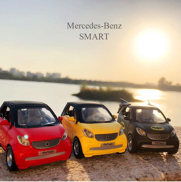 Planet Gates Smart Fortwo Toy Vehicles Diecast Model Cars-Toy For Children Metal Cars For Birthday Decoration