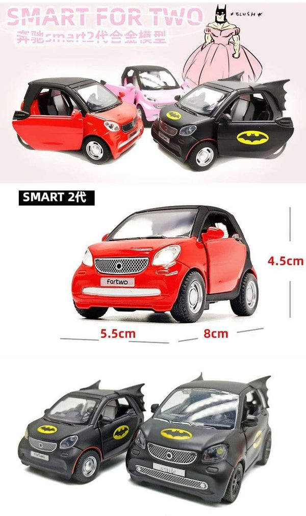Planet Gates Smart Fortwo Toy Vehicles Diecast Model Cars-Toy For Children Metal Cars For Birthday Decoration