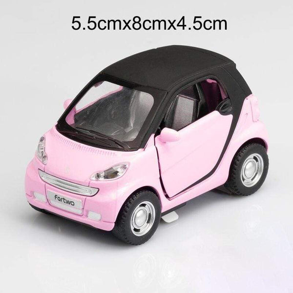 Planet Gates Smart Fortwo Toy Vehicles Diecast Model Cars-Toy For Children Metal Cars For Birthday Decoration