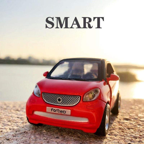 Planet Gates Smart Fortwo Toy Vehicles Diecast Model Cars-Toy For Children Metal Cars For Birthday Decoration
