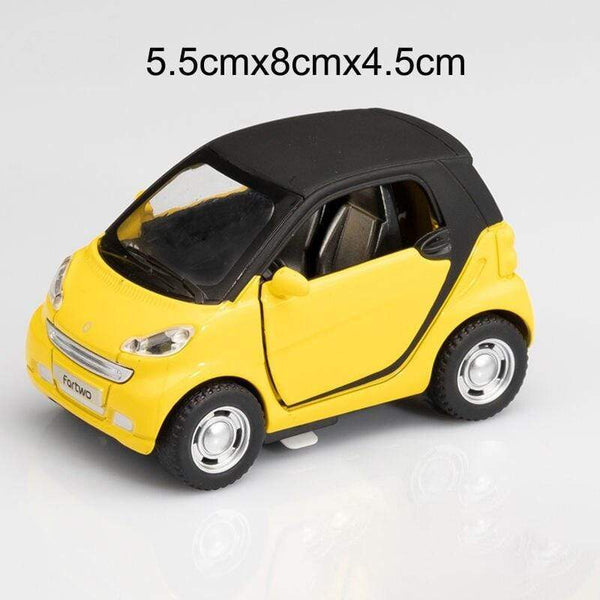 Planet Gates Smart Fortwo Toy Vehicles Diecast Model Cars-Toy For Children Metal Cars For Birthday Decoration