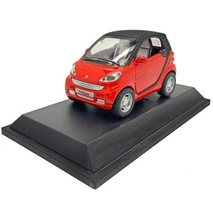 Planet Gates Smart I Red Smart Fortwo Toy Vehicles Diecast Model Cars-Toy For Children Metal Cars For Birthday Decoration