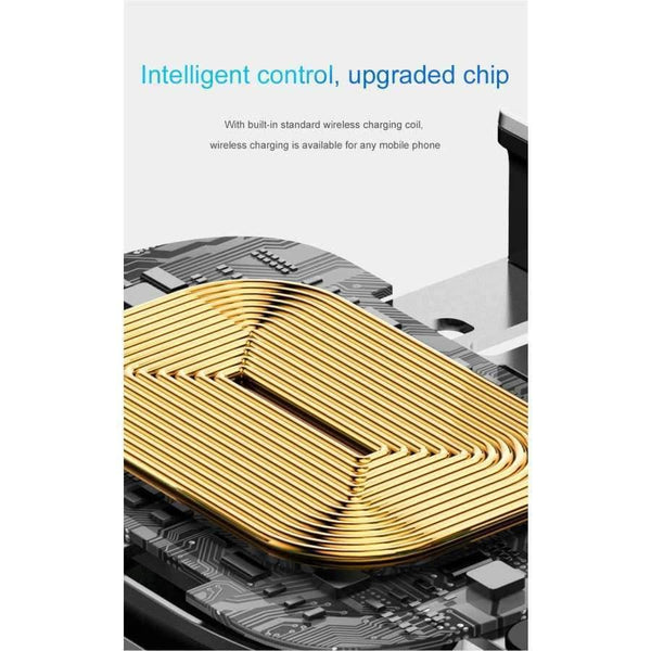 Planet Gates Smart Infrared Sensing Wireless Car Charger Holder For iPhone Xs Max XR Samsung Note9 Wireless Charging Car Phone Holder