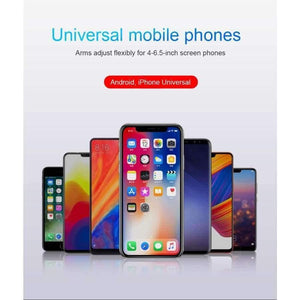 Planet Gates Smart Infrared Sensing Wireless Car Charger Holder For iPhone Xs Max XR Samsung Note9 Wireless Charging Car Phone Holder