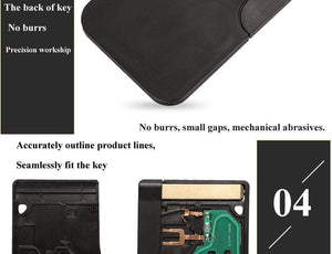 Planet Gates Smart Key Card for Renault Megane II Scenic II Grand Scenic 2003-2008 433mhz PCF7947 Chip ID46 3 Button Remote PCB Ultrasonic