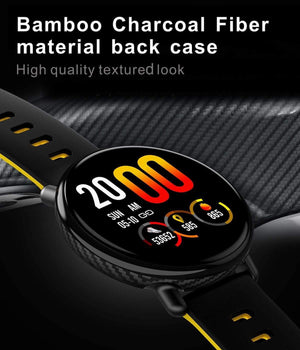 Planet Gates Smart Watch IP68 Waterproof Clock Fitness tracker Heart rate monitor Men Women Smartwatch for IOS Android