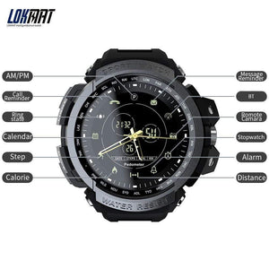 Planet Gates Smart Watch Life Waterproof Bluetooth Call Reminder Digital Clock Long Standby Time SmartWatch Men Women