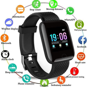 Planet Gates Smart Watch Men Blood Pressure Waterproof Smartwatch Women Heart Rate Monitor Fitness Tracker Watch Sport For Android IOS