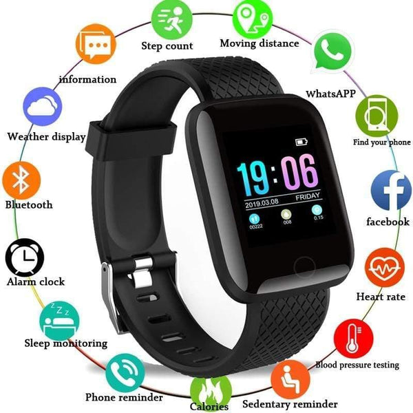 Planet Gates Smart Watch Men Blood Pressure Waterproof Smartwatch Women Heart Rate Monitor Fitness Tracker Watch Sport For Android IOS