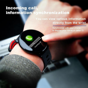 Planet Gates Smart Watch Men Women IP68 Waterproof Clock Activity Fitness tracker Heart rate monitor Smartwatch for IOS Android