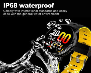 Planet Gates Smart Watch Men Women IP68 Waterproof Clock Activity Fitness tracker Heart rate monitor Smartwatch for IOS Android