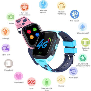 Planet Gates Smart Watch Phone GPS Kids Smart Watch Waterproof Wifi Antil-lost SIM Location Tracker Smartwatch HD Video Call