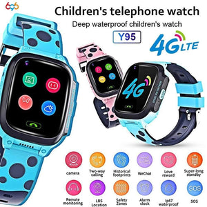 Planet Gates Smart Watch Phone GPS Kids Smart Watch Waterproof Wifi Antil-lost SIM Location Tracker Smartwatch HD Video Call