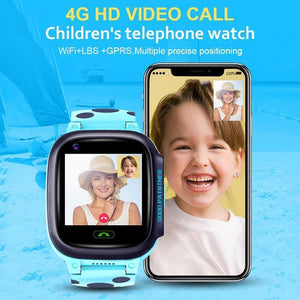Planet Gates Smart Watch Phone GPS Kids Smart Watch Waterproof Wifi Antil-lost SIM Location Tracker Smartwatch HD Video Call