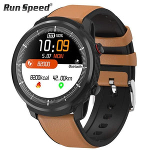 Planet Gates Smart Watch Waterproof Women Men Smartwatch Round Screen Heart Rate Pedometer Call Message Reminder Smart Activity Tracker