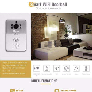 Planet Gates Smart WIFI Wireless Doorbell Two way Video Recorder Door Phone APPs Unlock and Communication Intercom system PIR alarm