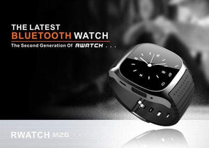 Planet Gates Smartwatch M26 Bluetooth Smart Watch Daily waterproof LED Display For Android Phone