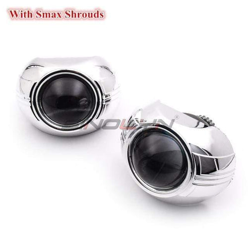Planet Gates Smax Shrouds 3.0 D2S 4.0 Bi-xenon Projector Lenses Car Accessories For H4 Headlight Retrofit Automobiles DIY Brighter Than Koito Q5