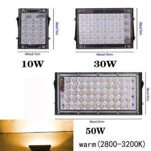 Planet Gates SMD led flood warm / 20W AC220V Flood Light Outdoor Lamp Led Spotlight Reflector Sensor Floodlight RGB 10W 20W 30W 50W Waterproof Garden 12V 220V 110V Lighting