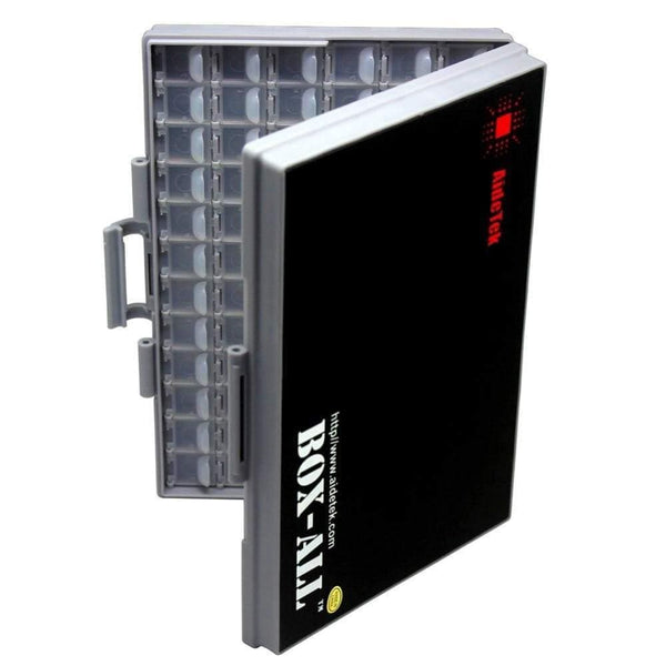 Planet Gates SMD  storage box plastic Case surface mount resistors capacitors well small compartment tiny Organizer toolbox BOX STORAG