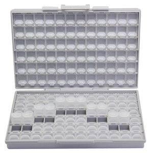 Planet Gates SMD storage SMT resistor capacitor Electronics Storage Cases & Organizers transparent toolbox storage box plastic BOXALL