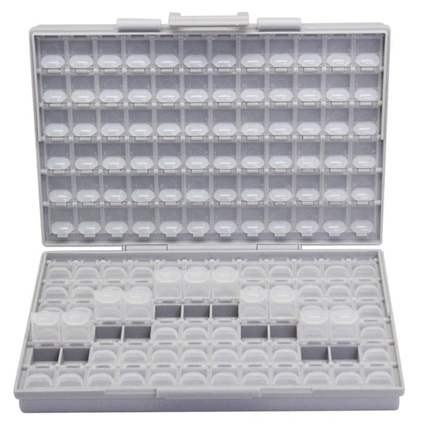 Planet Gates SMD storage SMT resistor capacitor Electronics Storage Cases & Organizers transparent toolbox storage box plastic BOXALL