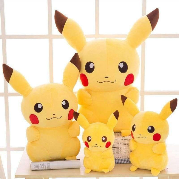 Planet Gates Smile Pikachu Animal Dolls, 20/35/45CM Cute Plush Toys,Children Soft PP Cotton Kids As Birthday Christmas Gift