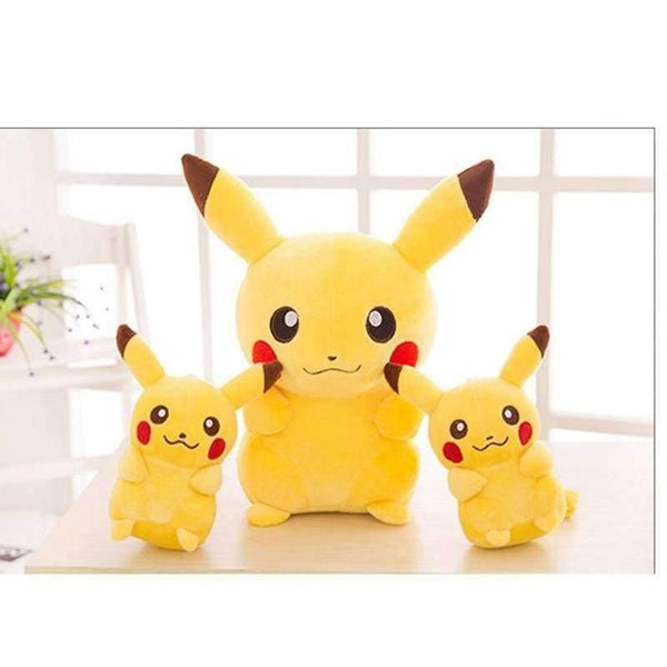 Planet Gates Smile Pikachu Animal Dolls, 20/35/45CM Cute Plush Toys,Children Soft PP Cotton Kids As Birthday Christmas Gift