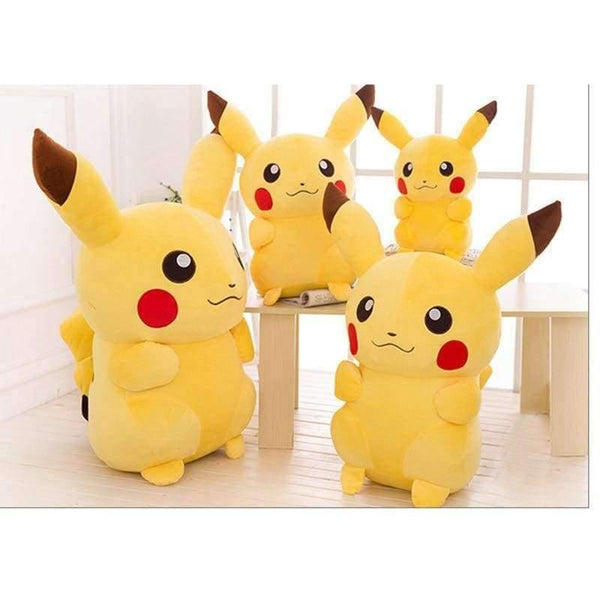 Planet Gates Smile Pikachu Animal Dolls, 20/35/45CM Cute Plush Toys,Children Soft PP Cotton Kids As Birthday Christmas Gift