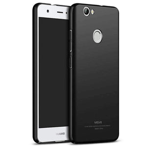Planet Gates Smooth black / For Huawei Nova Nova Case Cover Huawei Nova Case MSVII Super Slim Smooth & Matte Hard Back Cover Phone Cases Original Brand Accessories