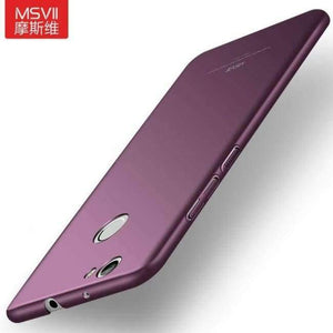 Planet Gates Smooth purple red / For Huawei Nova Nova Case Cover Huawei Nova Case MSVII Super Slim Smooth & Matte Hard Back Cover Phone Cases Original Brand Accessories