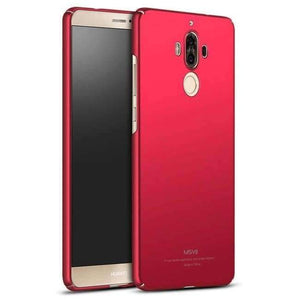 Planet Gates Smooth red / For Mate 9 Huawei Mate 9 Cases Luxury MSVII Brand Silm Hard Back Cover Case For Huawei Mate9 Phone Case Huawei Mate 9 Pro Cases
