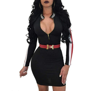 Planet Gates SMR8840 / S Plus Size Cotton Women Dresses Lady Era Women Shirt 2018 New Silm Dresses Long Sleeve V Neck Sexy Bandage Pencil Party Dresses