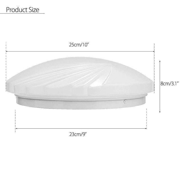 Planet Gates Smuxi Excellent 10'' White Ceiling Light Lamp Cover Shade Cover Case Decoration Fixture Surface Mounted Case