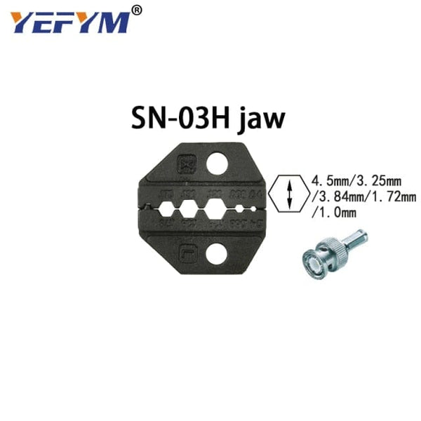 Planet Gates SN-03H jaw Crimping tool pliers jaws SN-48B / 48BS / 02C / 2549 / 03H / 2546B / 2WF2C / 06WF / 16WF / 06, used for crimping terminals