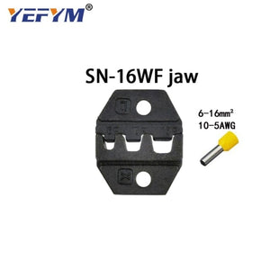 Planet Gates SN-16WF jaw Crimping tool pliers jaws SN-48B / 48BS / 02C / 2549 / 03H / 2546B / 2WF2C / 06WF / 16WF / 06, used for crimping terminals