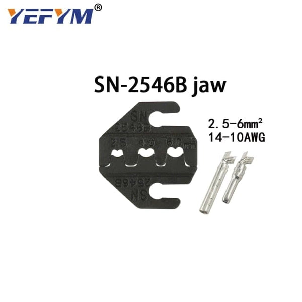 Planet Gates SN-2546B jaw Crimping tool pliers jaws SN-48B / 48BS / 02C / 2549 / 03H / 2546B / 2WF2C / 06WF / 16WF / 06, used for crimping terminals