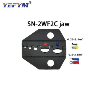Planet Gates SN-2WF2C jaw Crimping tool pliers jaws SN-48B / 48BS / 02C / 2549 / 03H / 2546B / 2WF2C / 06WF / 16WF / 06, used for crimping terminals