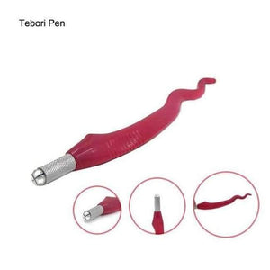 Planet Gates Snake Pen Microblading Pen Sterilized Packing Professional Manual Tatoo Eyebrow Pens Tebori Tools For Microbalding Tattoo Guns 3d
