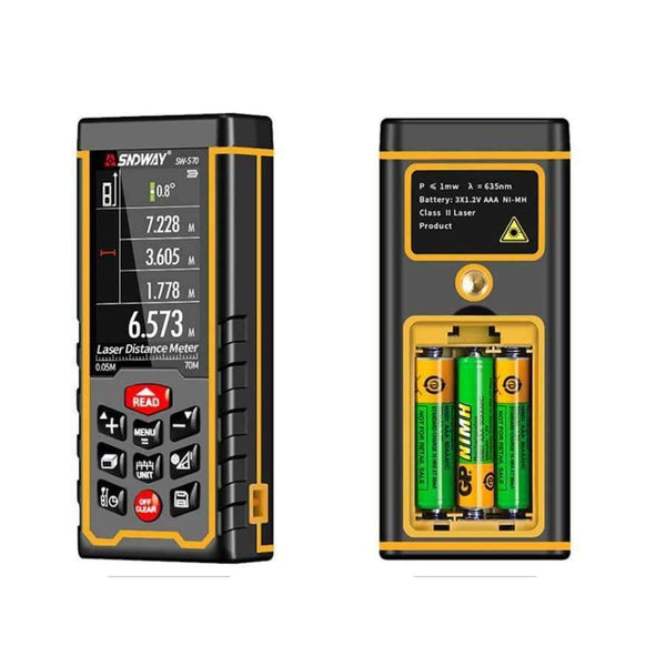 Planet Gates SNDWAY 2.4 inch color display Digital Laser range finder 50M 70M 100M metro laser Electronic Tape Measure laser distance meter