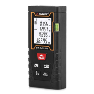 Planet Gates SNDWAY Laser Rangefinder High Accurate Roulette Laser Distance Meter Measuring 40M 100M 120M Digital Tape Measure Range Finder