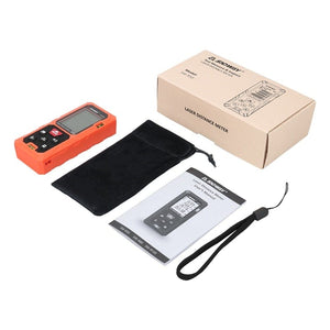 Planet Gates SNDWAY Laser Rangefinder High Accurate Roulette Laser Distance Meter Measuring 40M 100M 120M Digital Tape Measure Range Finder