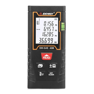Planet Gates SNDWAY Laser Rangefinder High Accurate Roulette Laser Distance Meter Measuring 40M 100M 120M Digital Tape Measure Range Finder