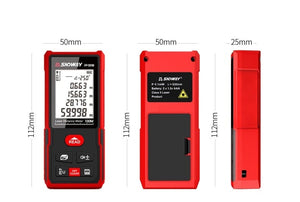 Planet Gates SNDWAY Laser Rangefinder High Accurate Roulette Laser Distance Meter Measuring 40M 100M 120M Digital Tape Measure Range Finder