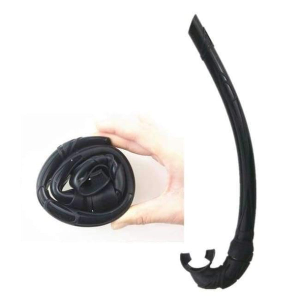 Planet Gates Snorkel Scuba diving gears and snorkel equipment Black silicone diving mask Low profile spearfishing mask flexable snorkel