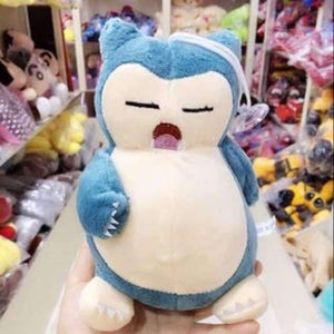 Planet Gates snorlax 20CM pikachu Plush Toy Jigglypuff Poliwhirl Charmander Gengar toys sleeping pillow Doll For Kid baby birthday gifts Anime Soft